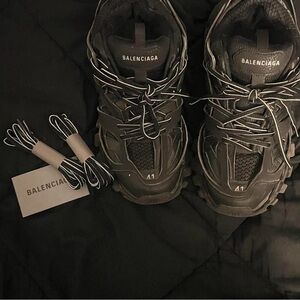 Balenciaga Charcoal Trail Sneakers